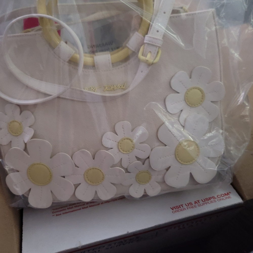 Betsey Johnson XOONYX Satchel with Florals